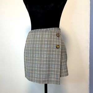 ZARA Plaid Skort - XS